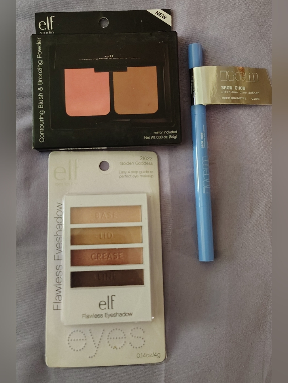 Elf Makeup & Brow Chow Bundle